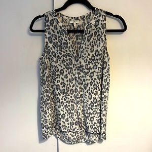 Joie silk sleeveless blouse, size xs